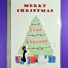 Load image into Gallery viewer, Husky Christmas Cards - Singles