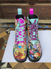 Load image into Gallery viewer, 'Toon Clash - Ltd. Ed. Custom Boots (2 of 2)