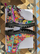 Load image into Gallery viewer, 'Toon Clash - Ltd. Ed. Custom Boots (2 of 2)