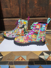 Load image into Gallery viewer, 'Toon Clash - Ltd. Ed. Custom Boots (2 of 2)