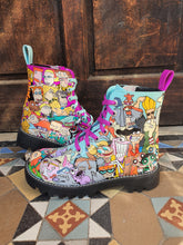 Load image into Gallery viewer, 'Toon Clash - Ltd. Ed. Custom Boots (2 of 2)